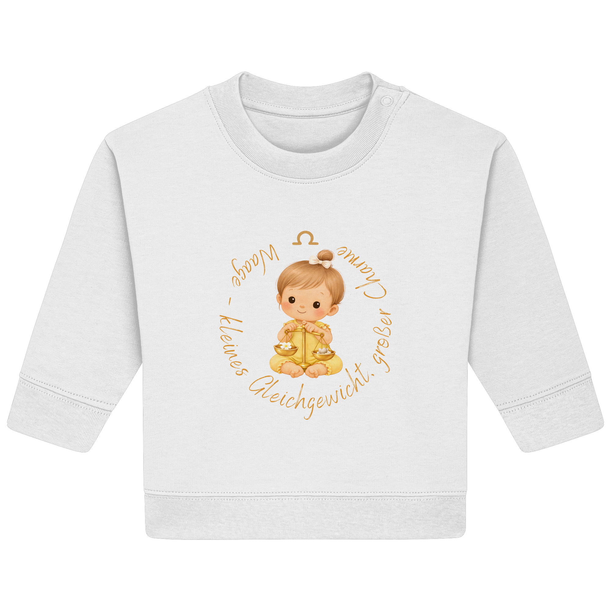 Waage - Baby Girl - Baby Organic Sweatshirt