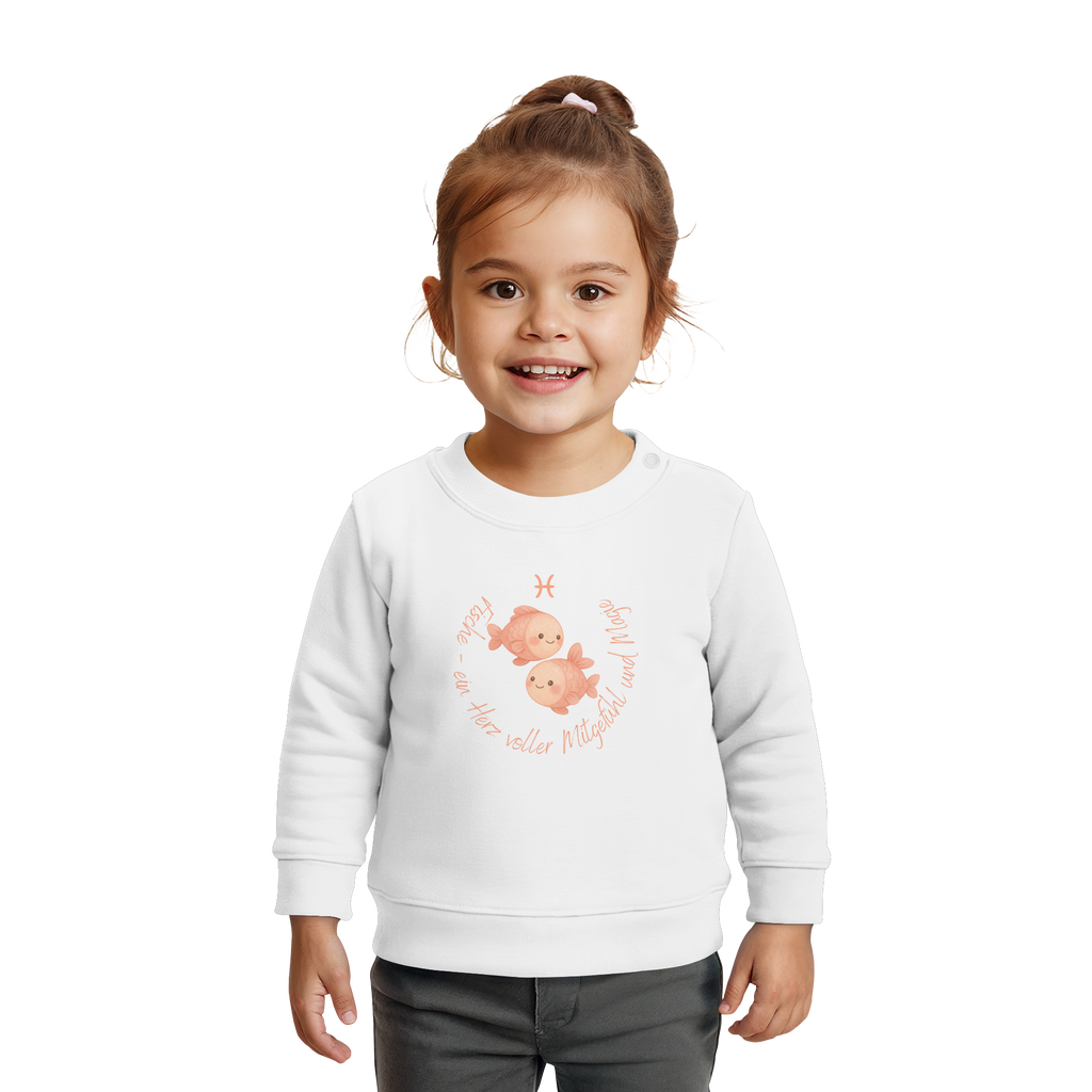 Fische - Baby Girl - Baby Organic Sweatshirt