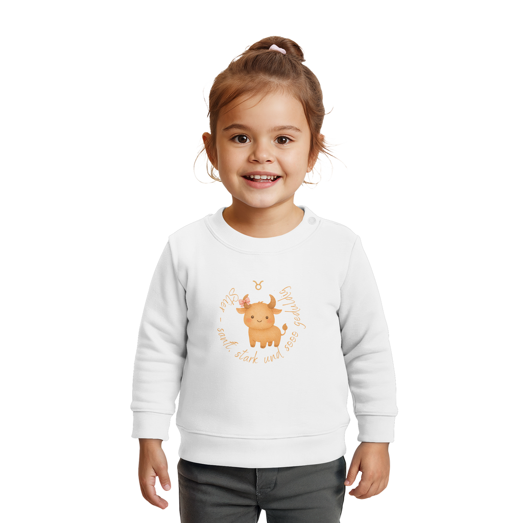Stier - Baby Girl - Baby Organic Sweatshirt