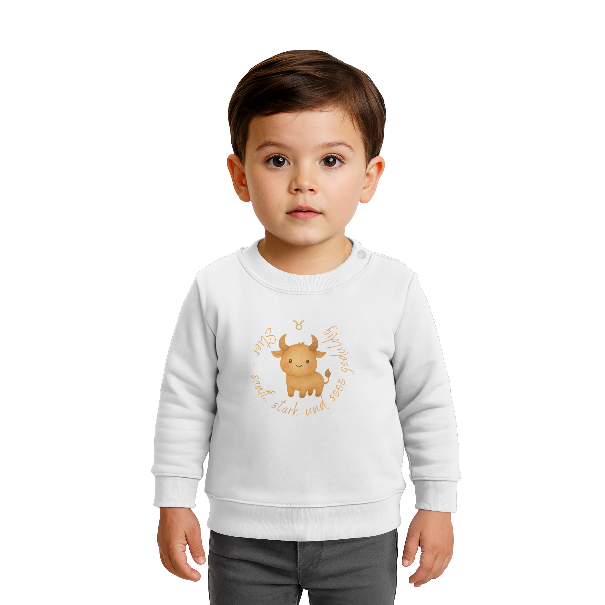 Stier - Baby Boy - Baby Organic Sweatshirt