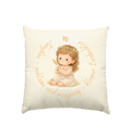 Jungfrau - Baby Girl - Kissen natur 40x40cm