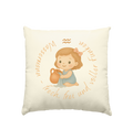 Wassermann - Baby Girl - Kissen natur 40x40cm