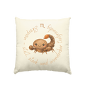 Skorpion - Baby Boy - Kissen natur 40x40cm