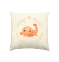 Skorpion - Baby Girl - Kissen natur 40x40cm