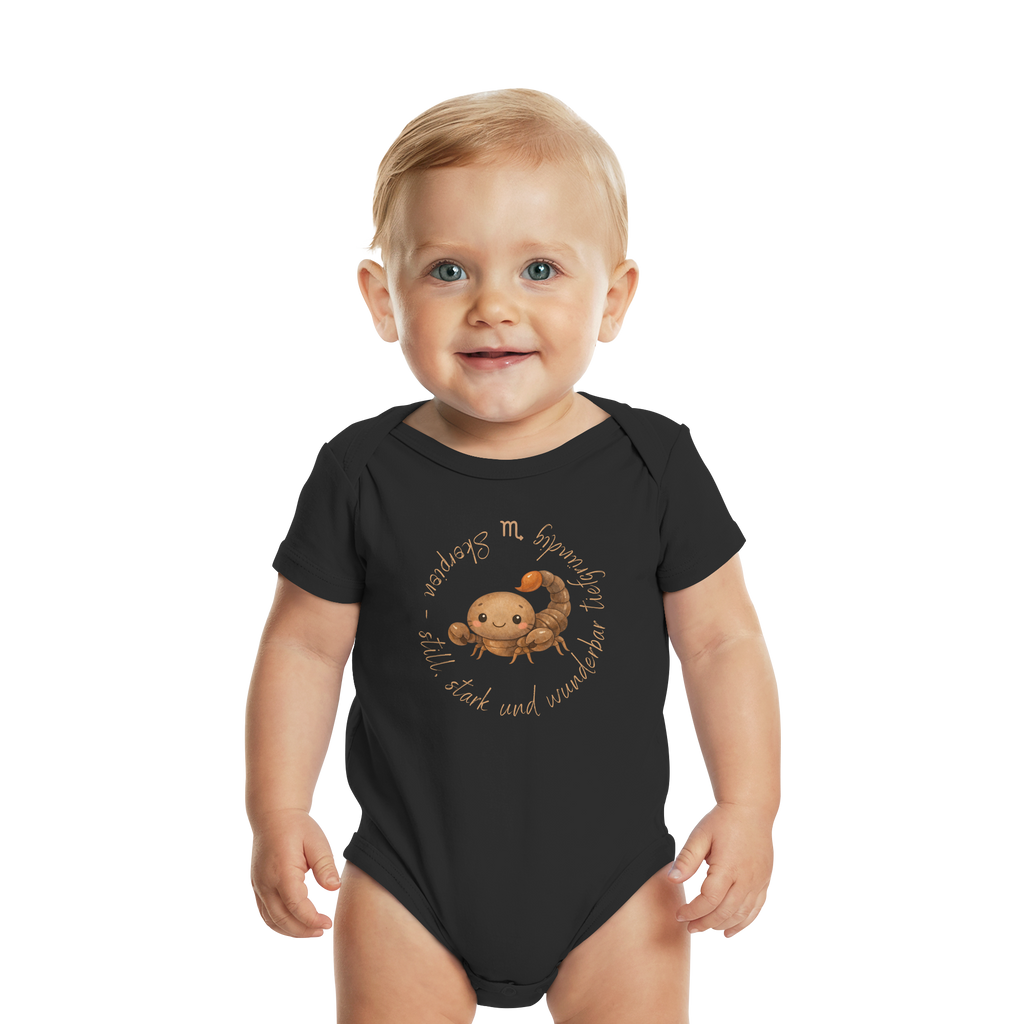 Skorpion - Baby Boy - Organic Baby Bodysuit