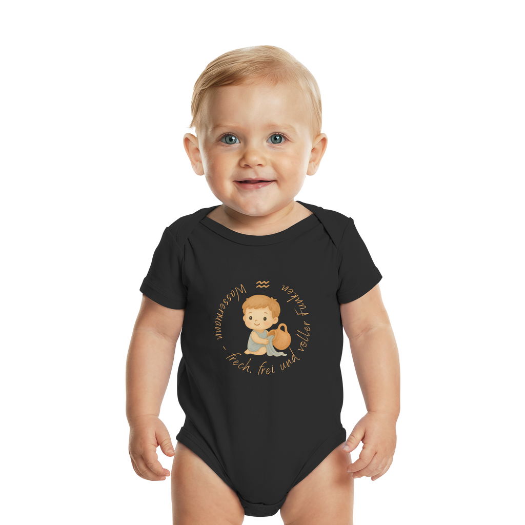 Wassermann - Baby Boy - Organic Baby Bodysuit