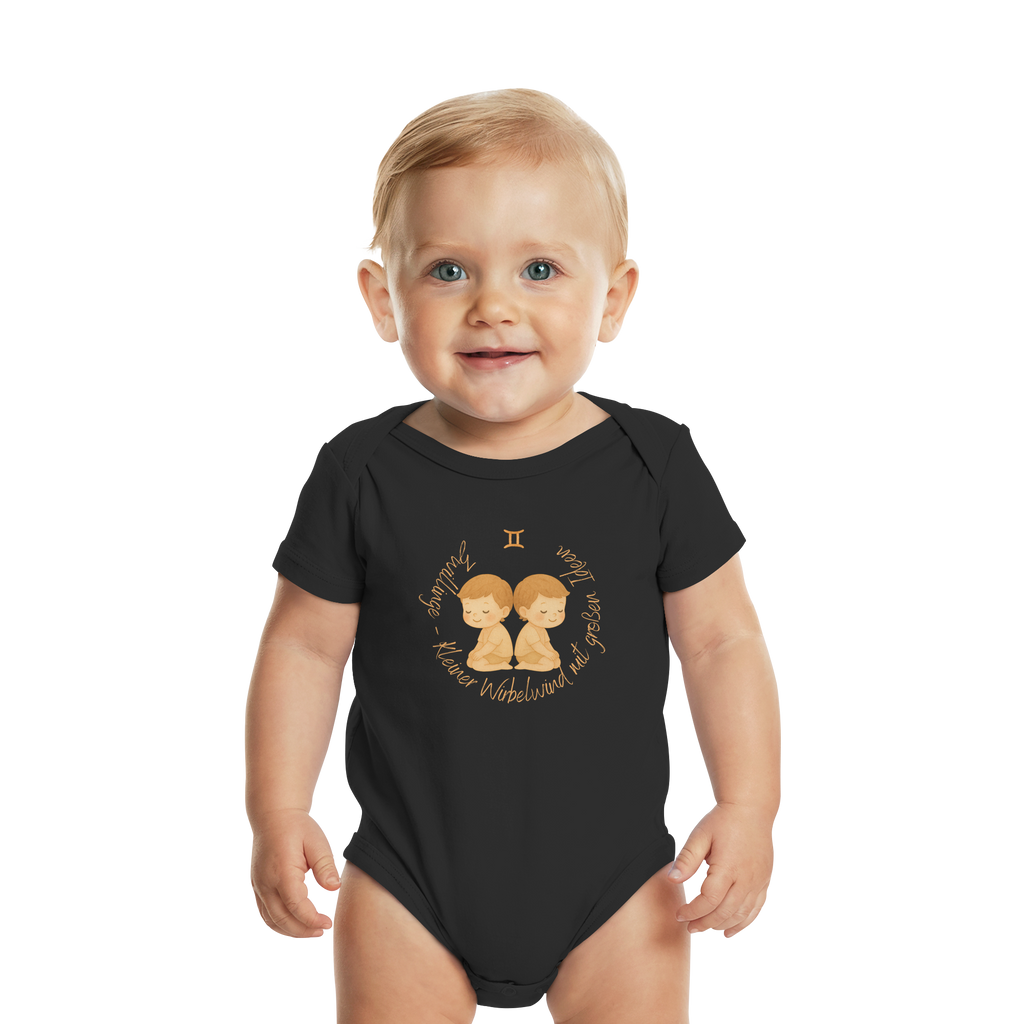 Zwillinge - Baby Boy - Organic Baby Bodysuit