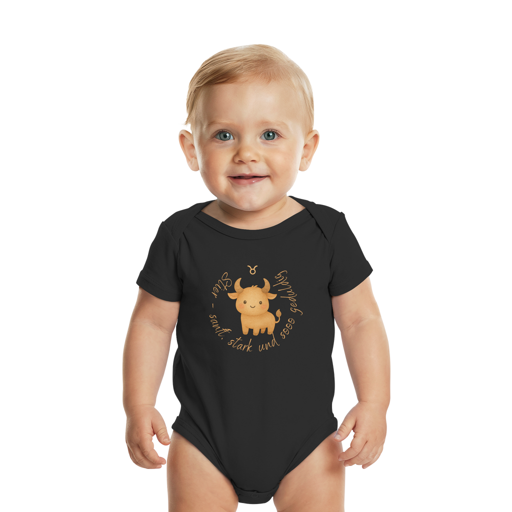 Stier - Baby Boy - Organic Baby Bodysuit