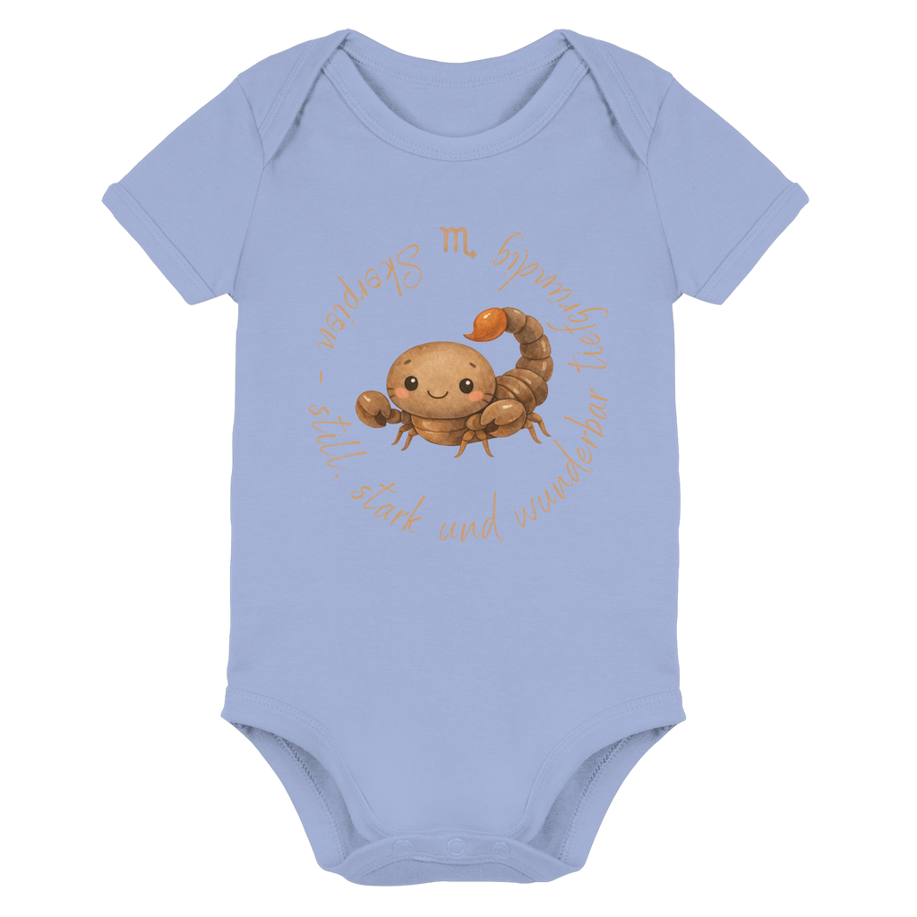 Skorpion - Baby Boy - Organic Baby Bodysuit