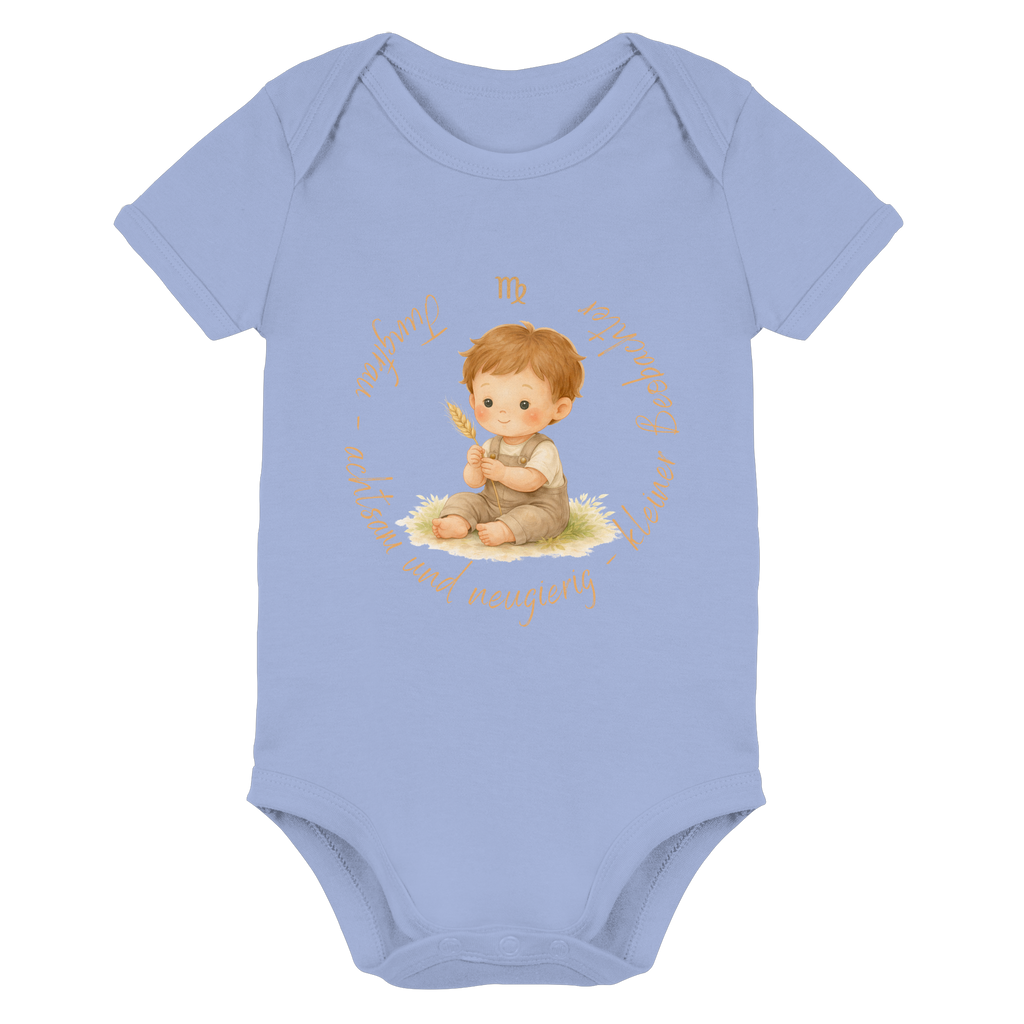 Jungfrau - Baby Boy - Organic Baby Bodysuit