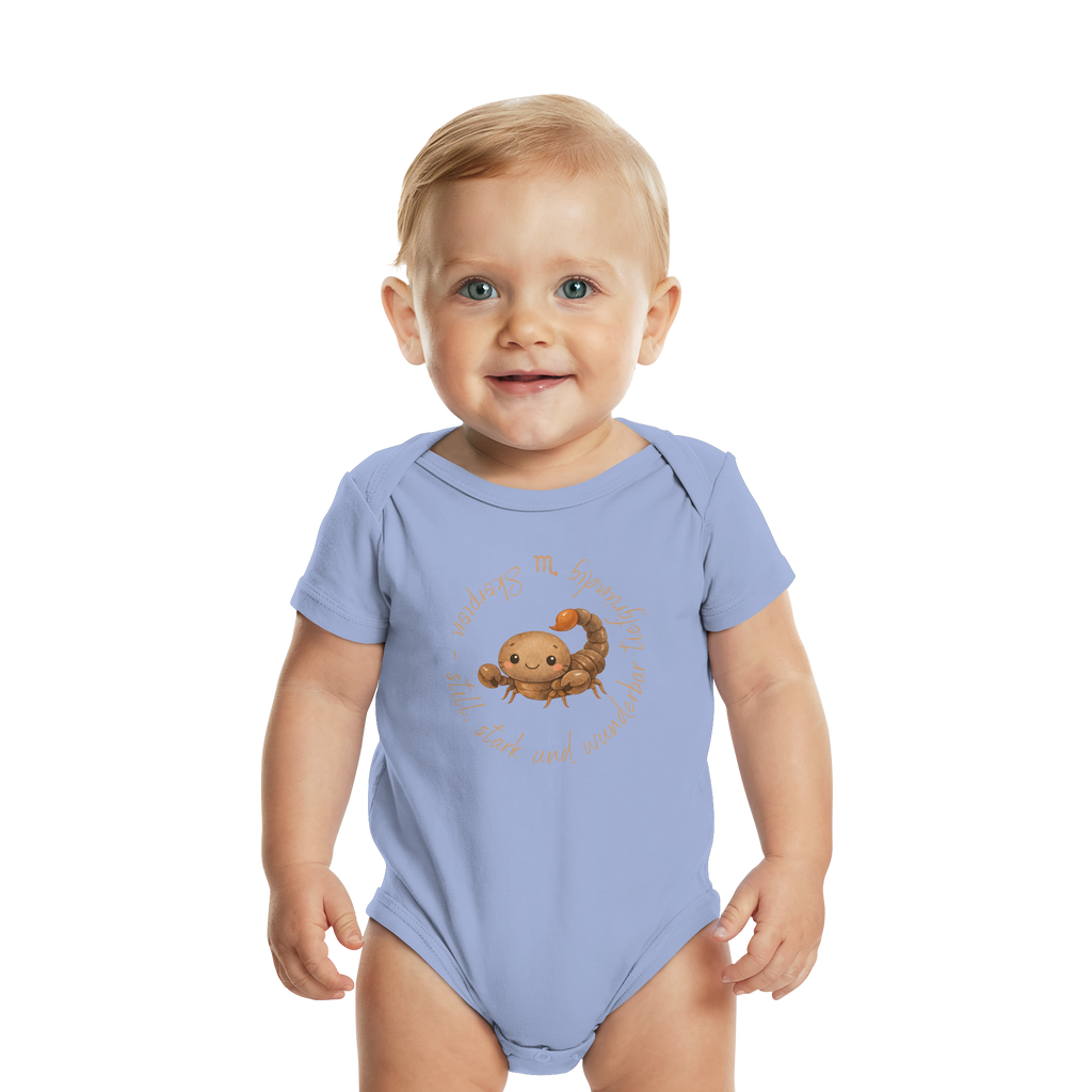 Skorpion - Baby Boy - Organic Baby Bodysuit
