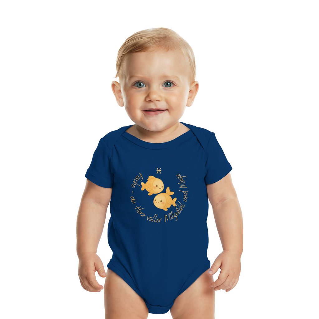 Fische - Baby Boy - Organic Baby Bodysuit