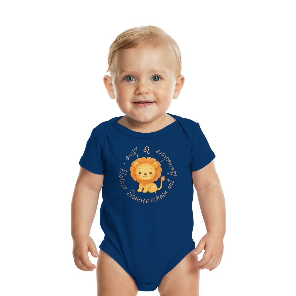 Löwe - Baby Boy - Organic Baby Bodysuit