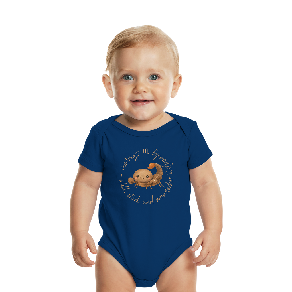 Skorpion - Baby Boy - Organic Baby Bodysuit