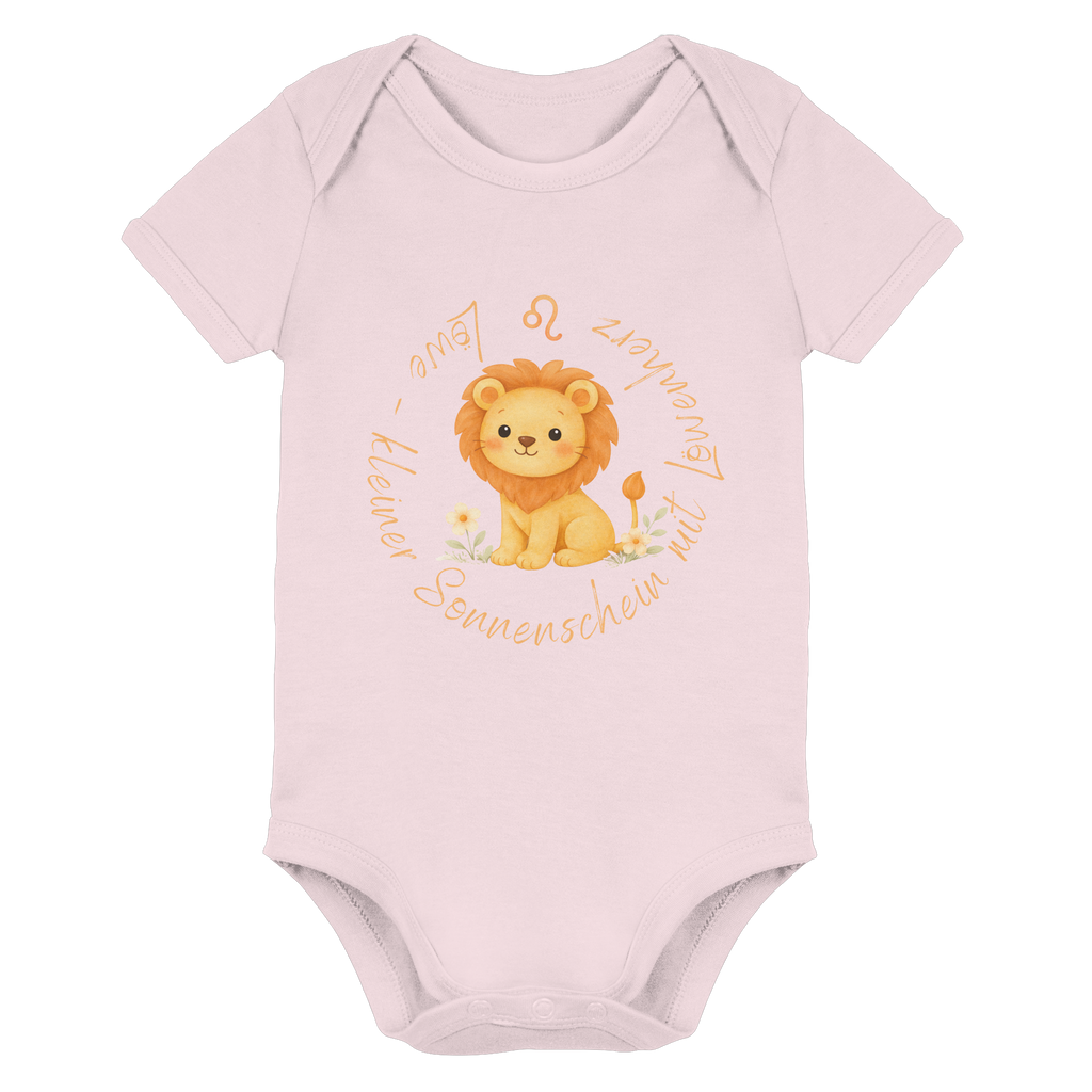 Löwe - Baby Girl - Organic Baby Bodysuit