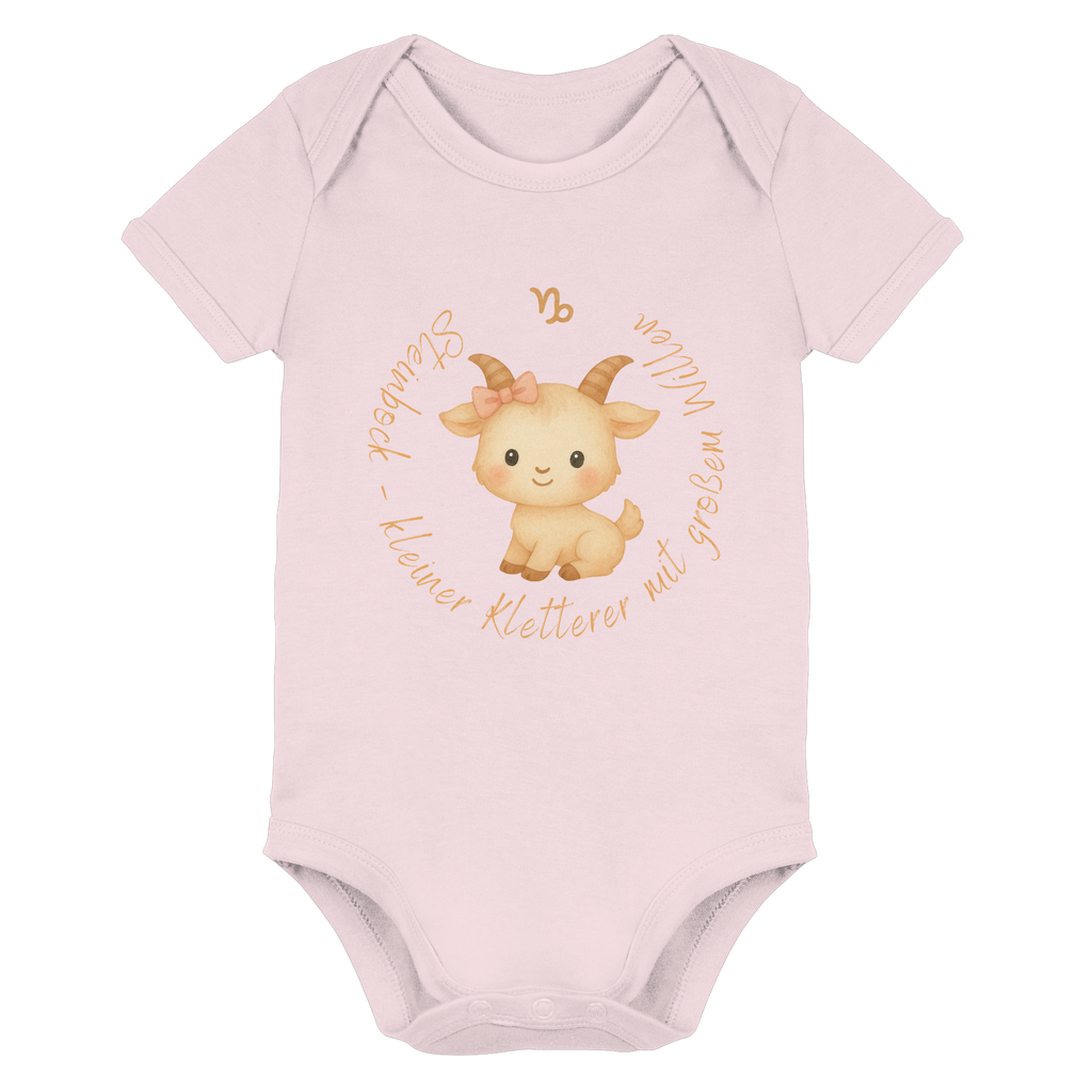 Steinbock - Baby Girl - Organic Baby Bodysuit