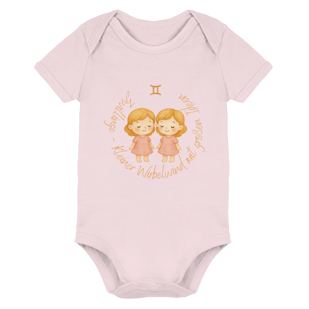 Zwillinge - Baby Girl - Organic Baby Bodysuit