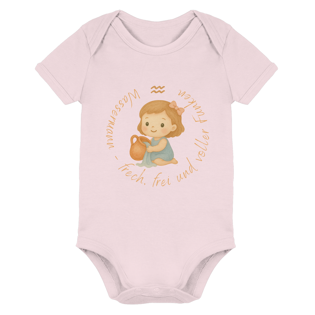 Wassermann - Baby Girl - Organic Baby Bodysuit