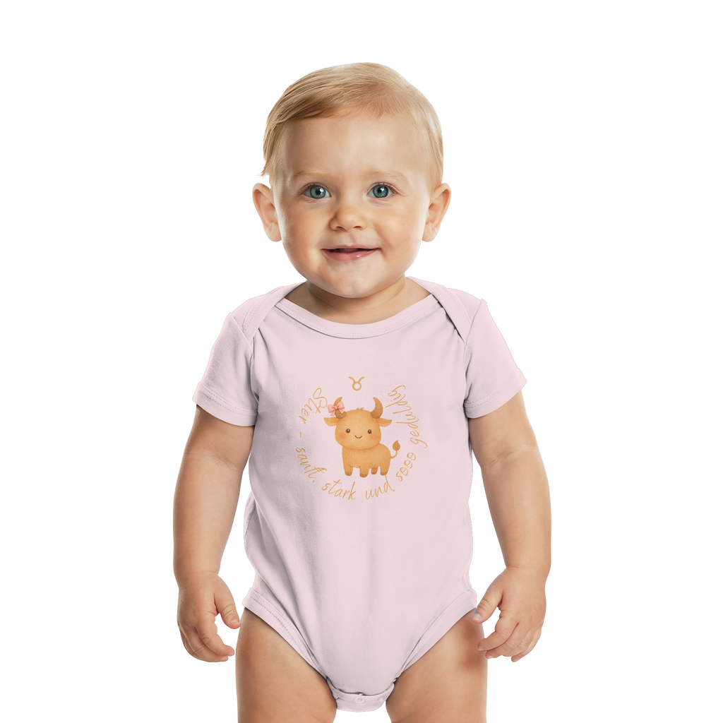 Stier - Baby Girl - Organic Baby Bodysuit
