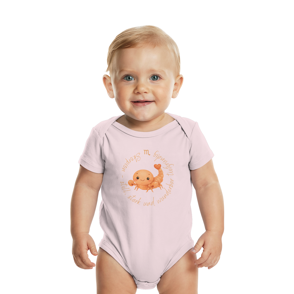 Skorpion - Baby Girl - Organic Baby Bodysuit