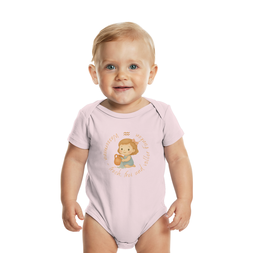Wassermann - Baby Girl - Organic Baby Bodysuit