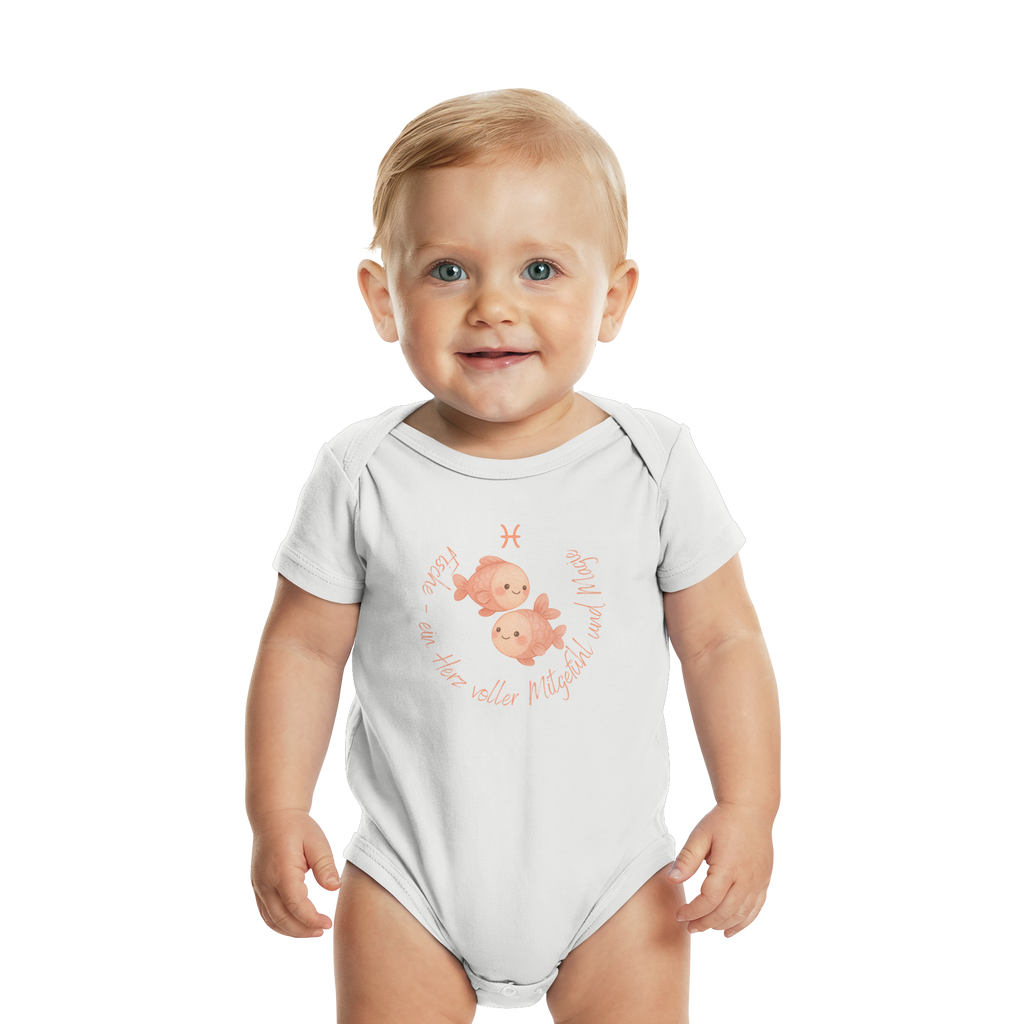 Fische - Baby Girl - Organic Baby Bodysuit