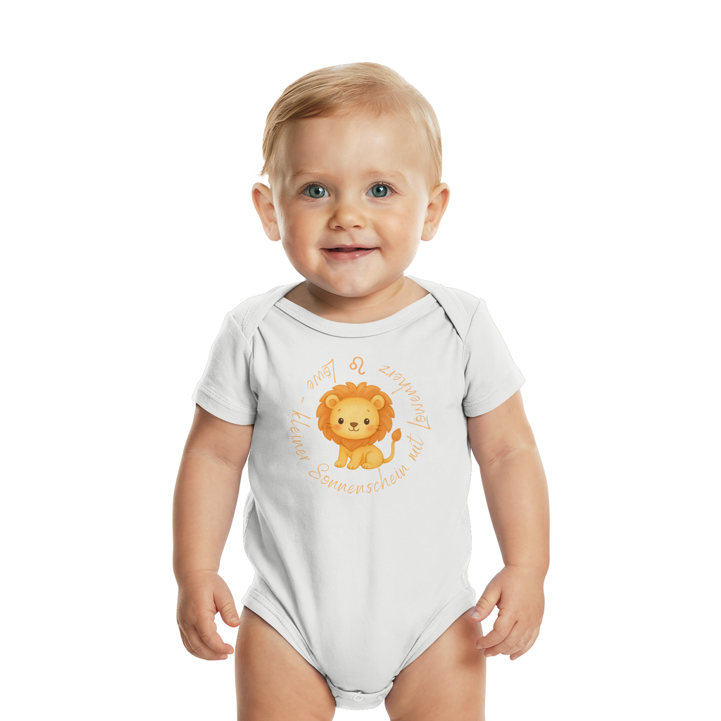 Löwe - Baby Boy - Organic Baby Bodysuit