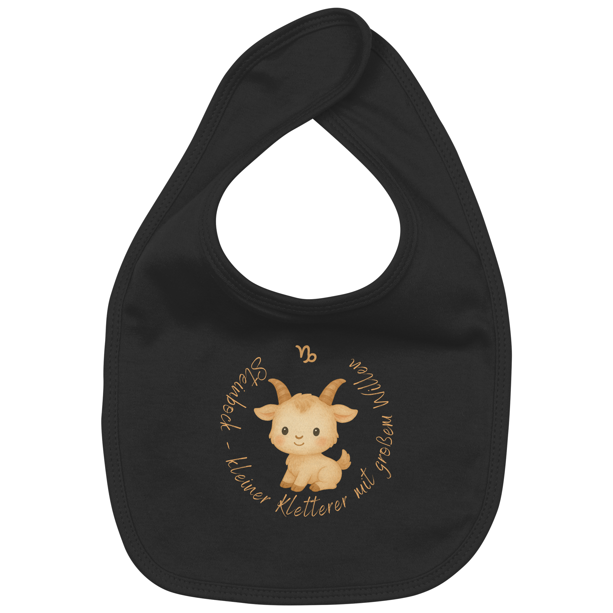 Steinbock - Baby Boy - Organic Baby-Lätzchen