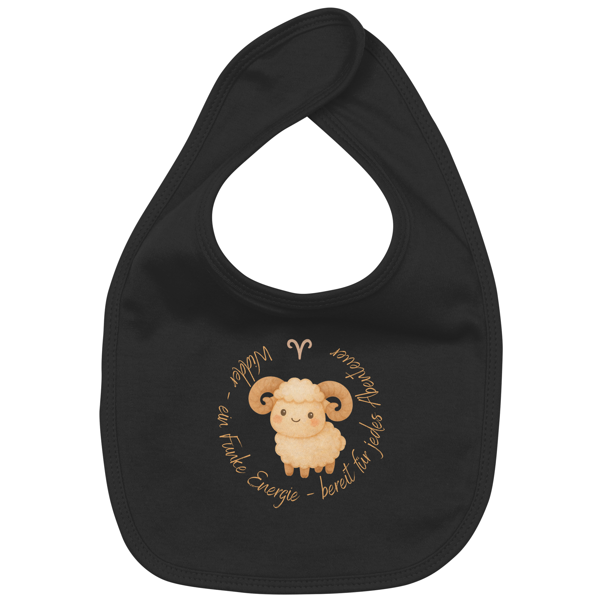 Widder - Baby Boy - Organic Baby-Lätzchen