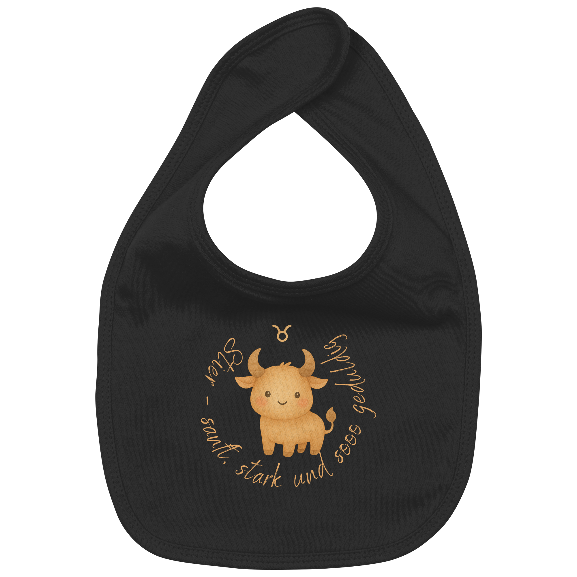 Stier - Baby Boy - Organic Baby-Lätzchen