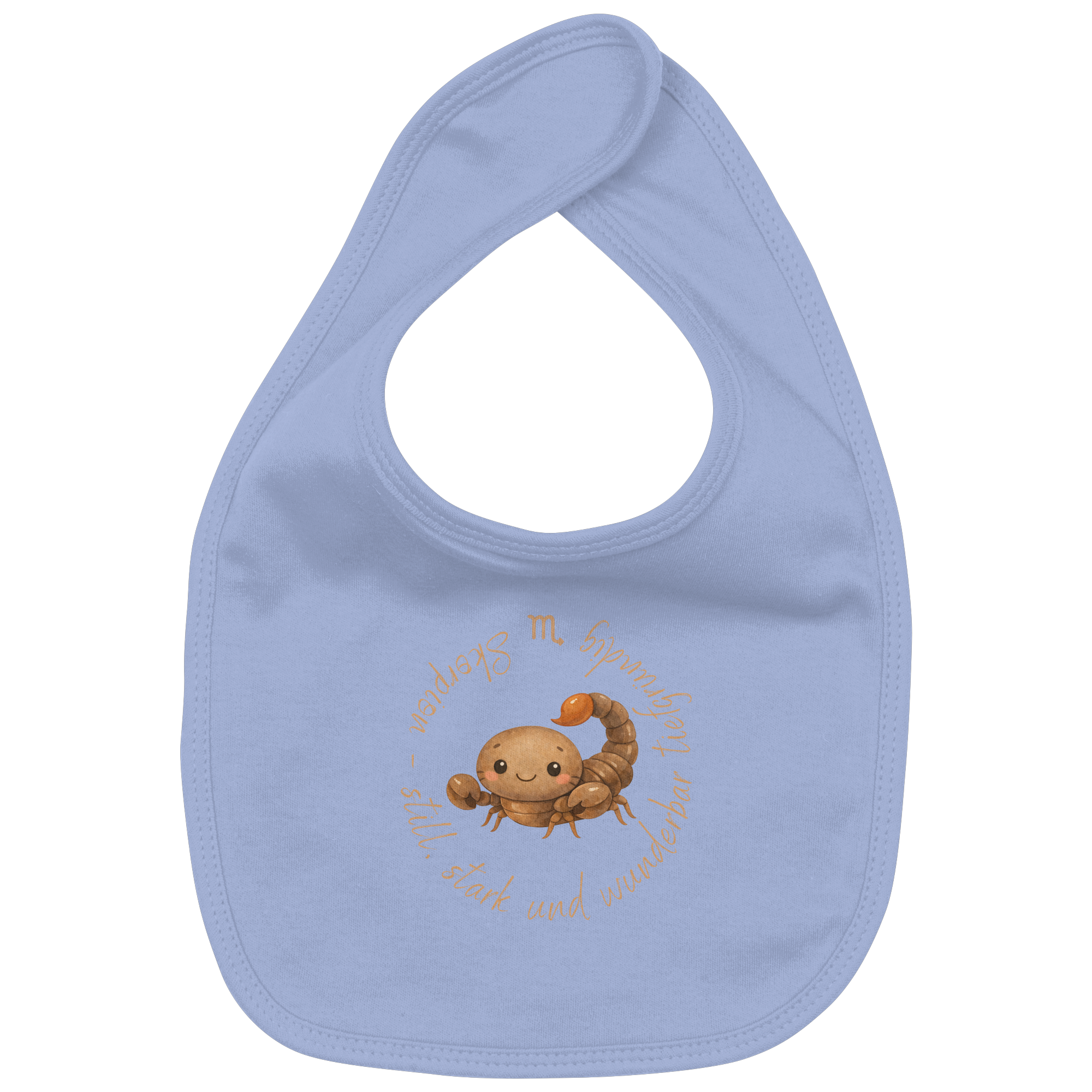Skorpion - Baby Boy - Organic Baby-Lätzchen