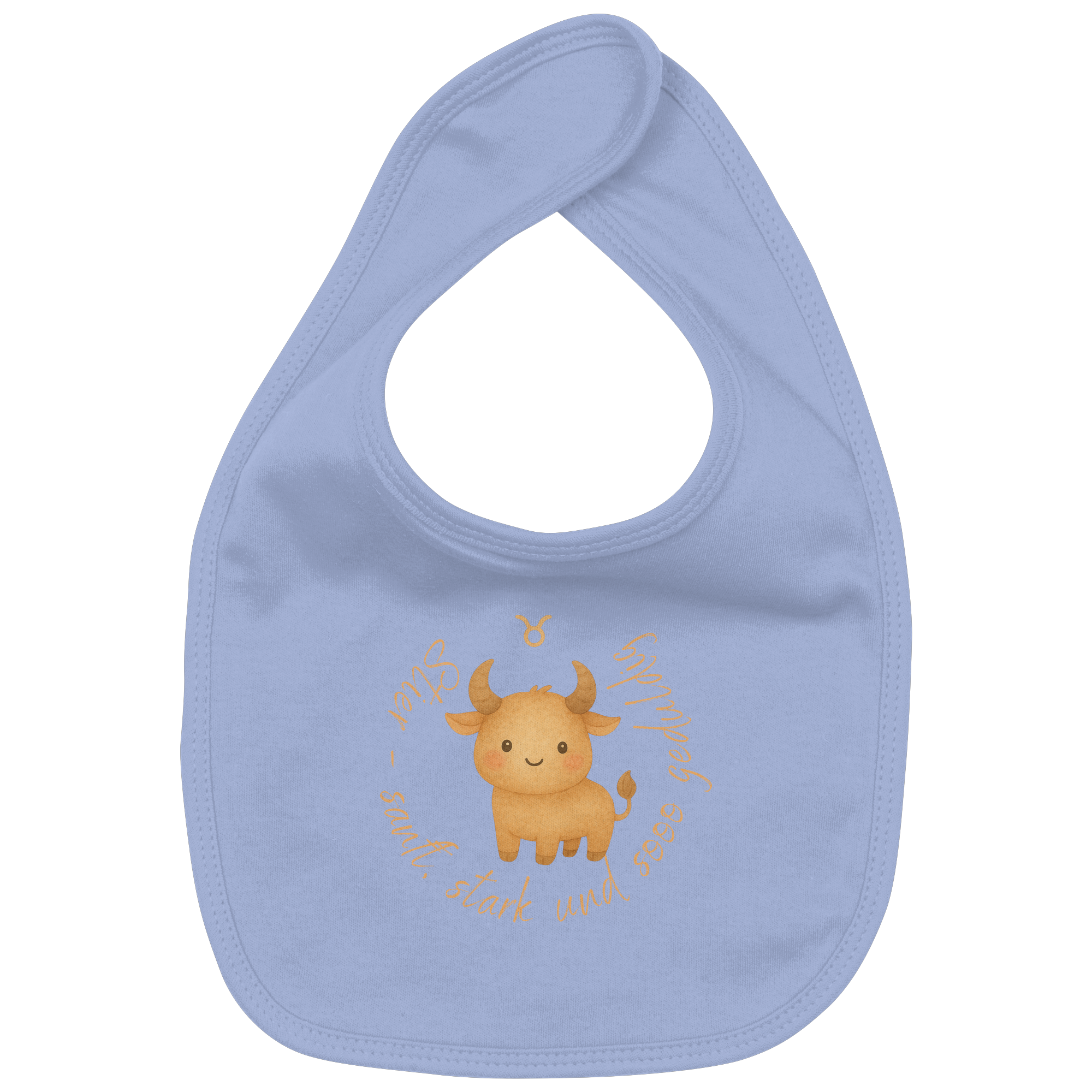 Stier - Baby Boy - Organic Baby-Lätzchen