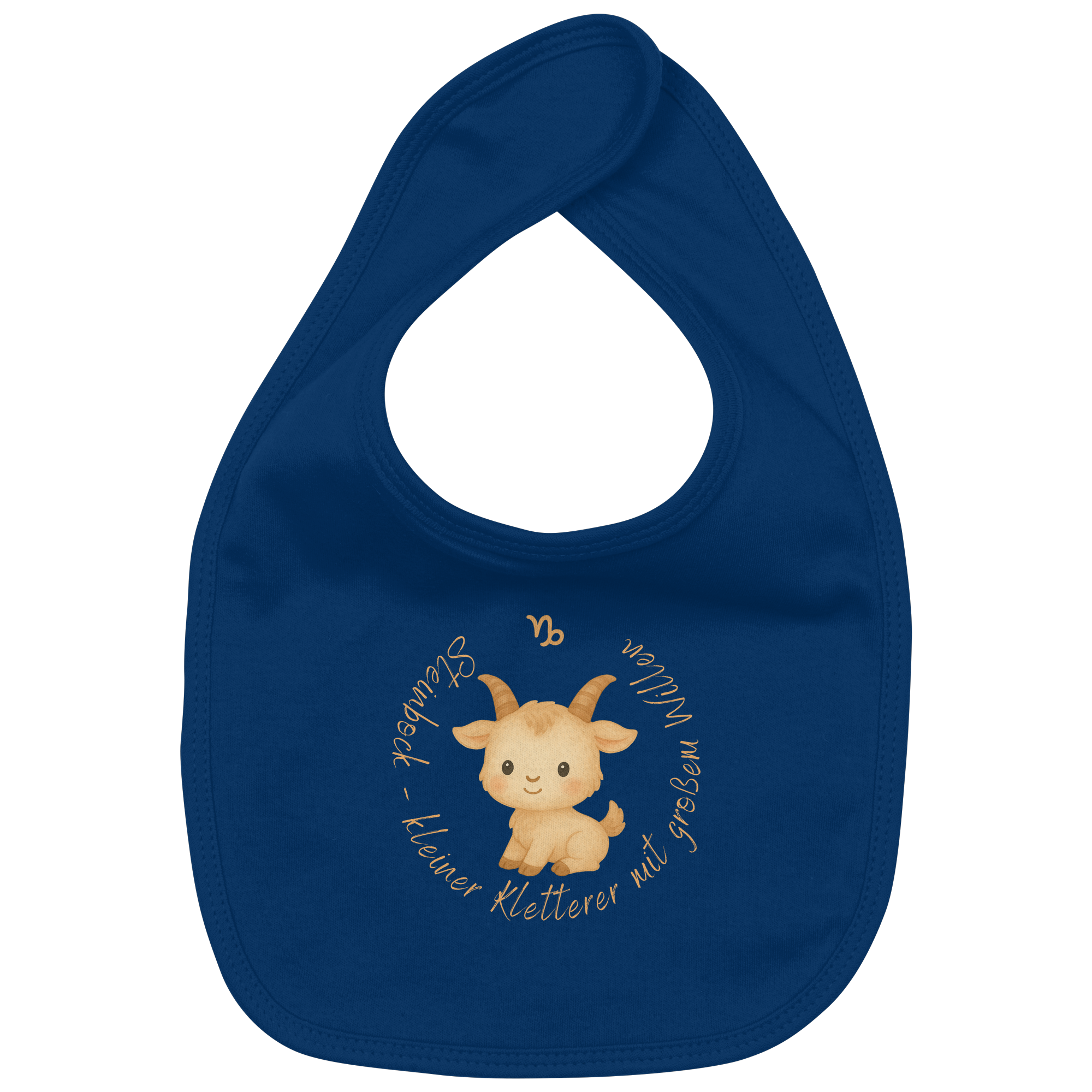 Steinbock - Baby Boy - Organic Baby-Lätzchen