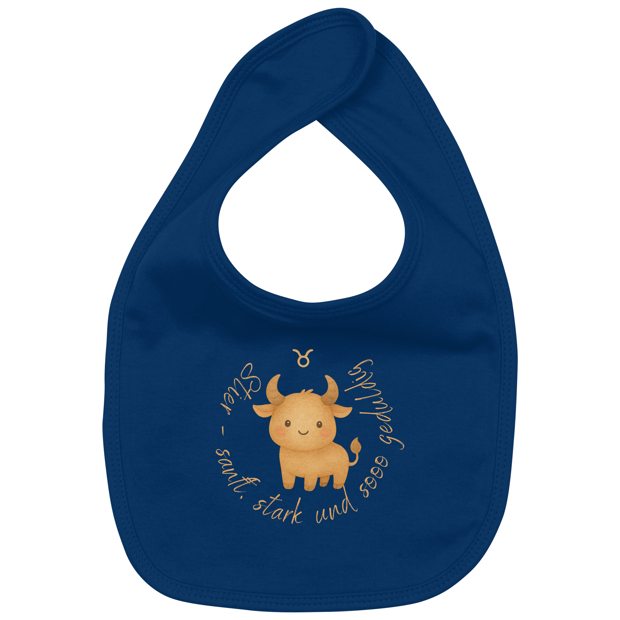 Stier - Baby Boy - Organic Baby-Lätzchen