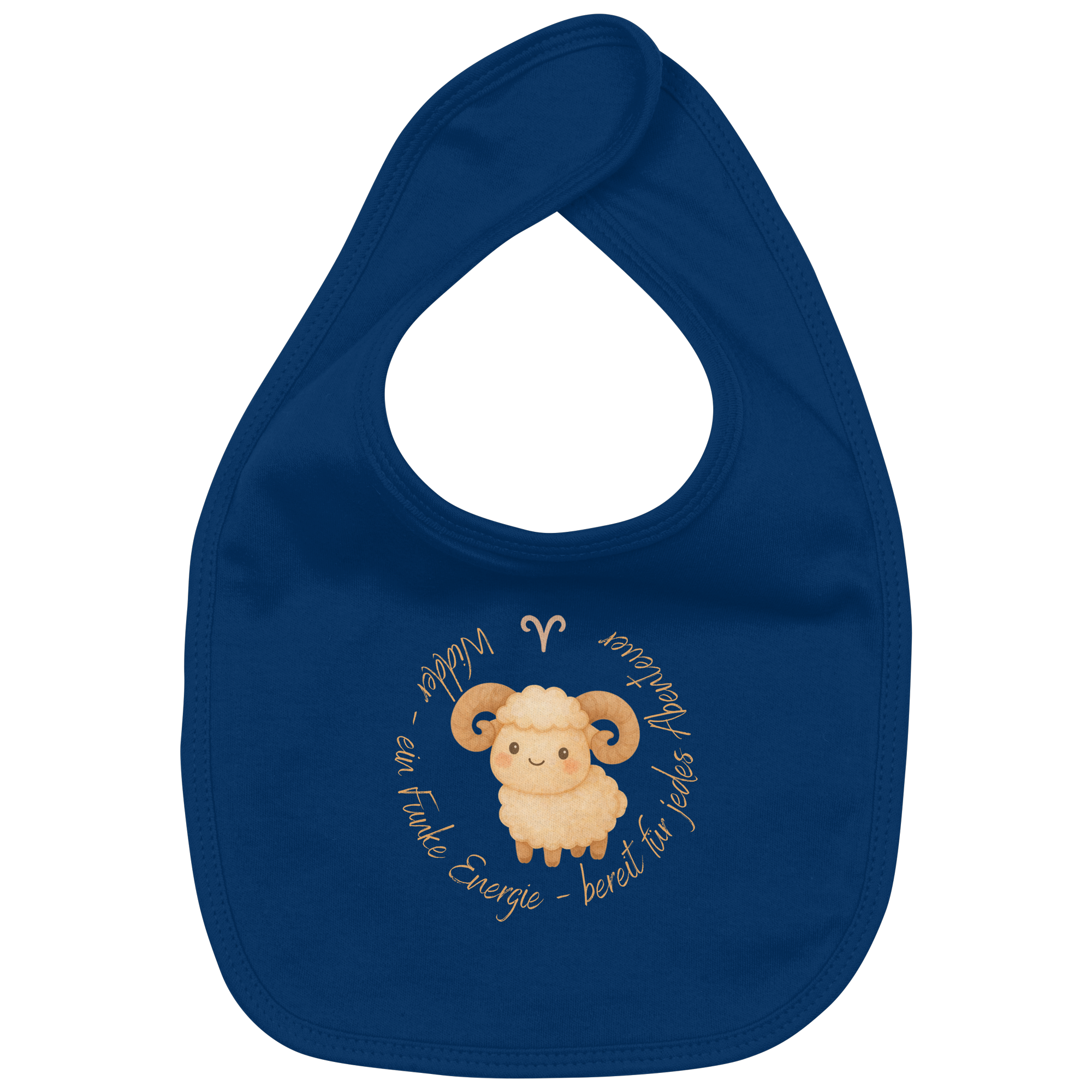 Widder - Baby Boy - Organic Baby-Lätzchen