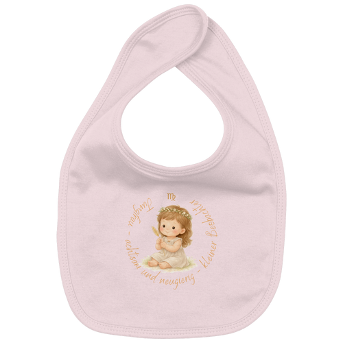 Jungfrau - Baby Girl - Organic Baby-Lätzchen
