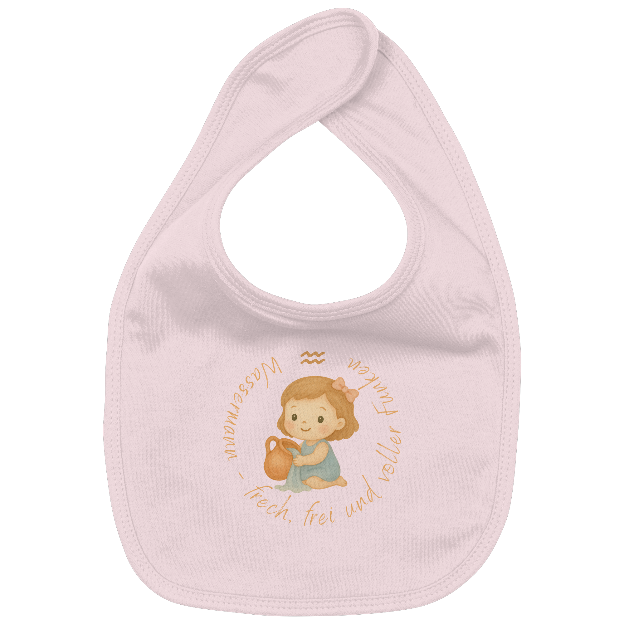 Wassermann - Baby Girl - Organic Baby-Lätzchen