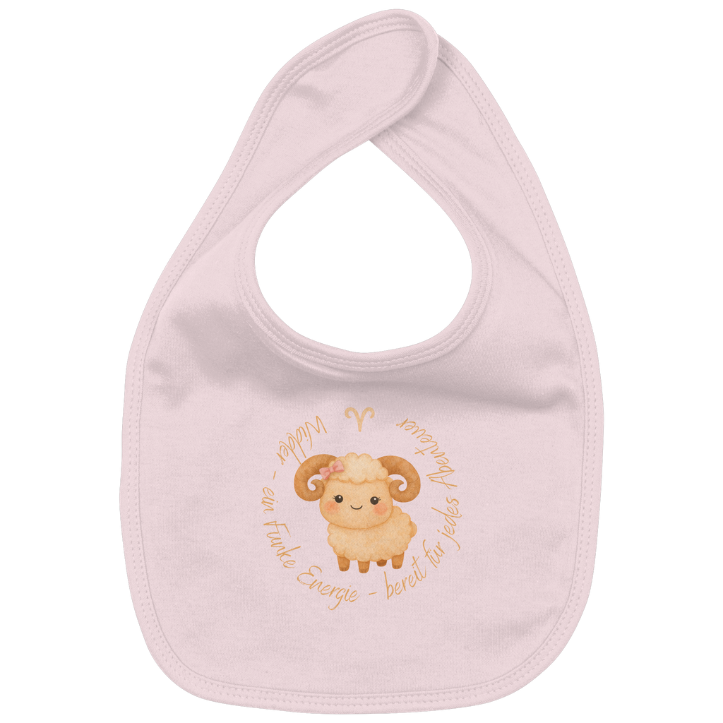 Widder - Baby Girl - Organic Baby-Lätzchen