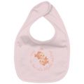 Fische - Baby Girl - Organic Baby-Lätzchen