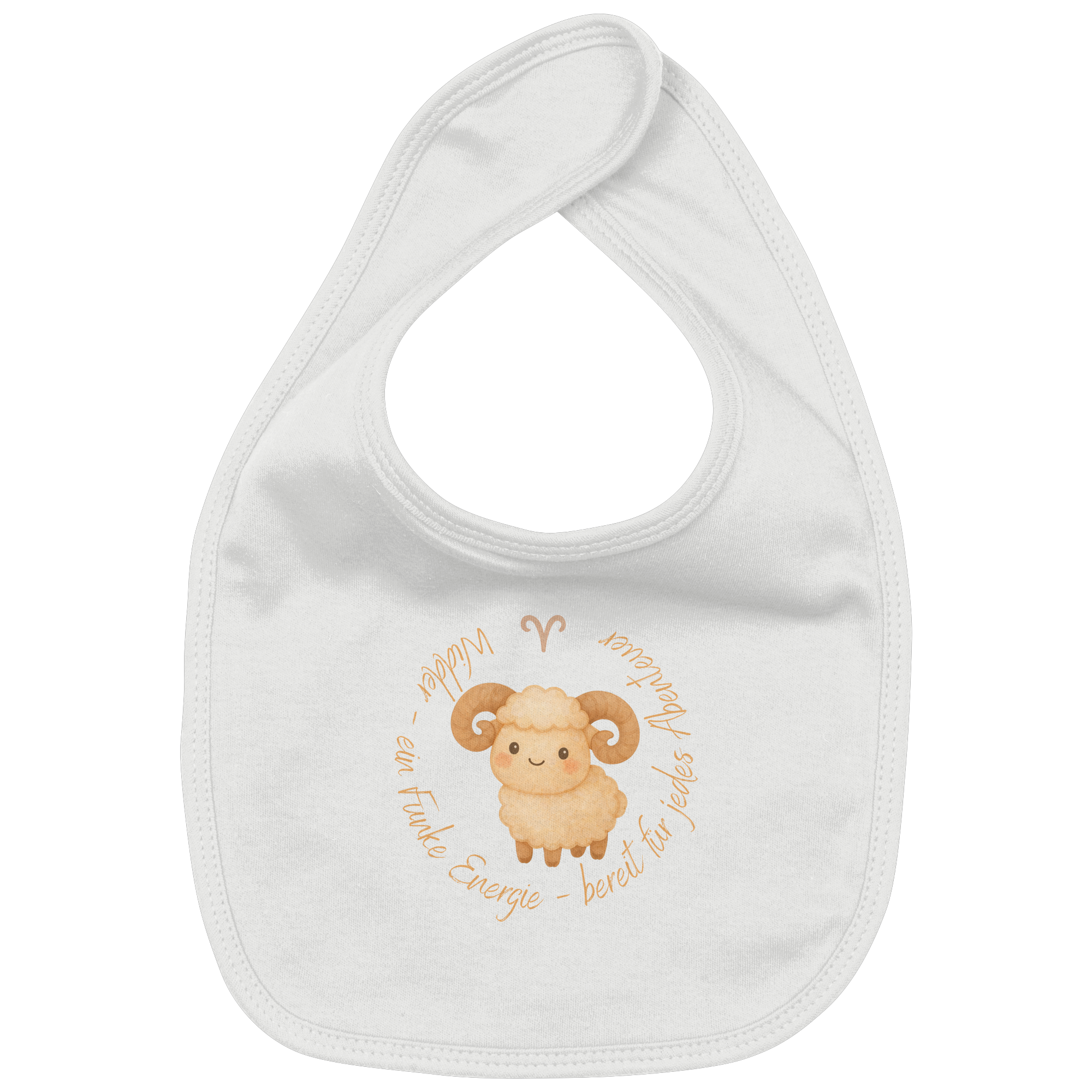 Widder - Baby Boy - Organic Baby-Lätzchen