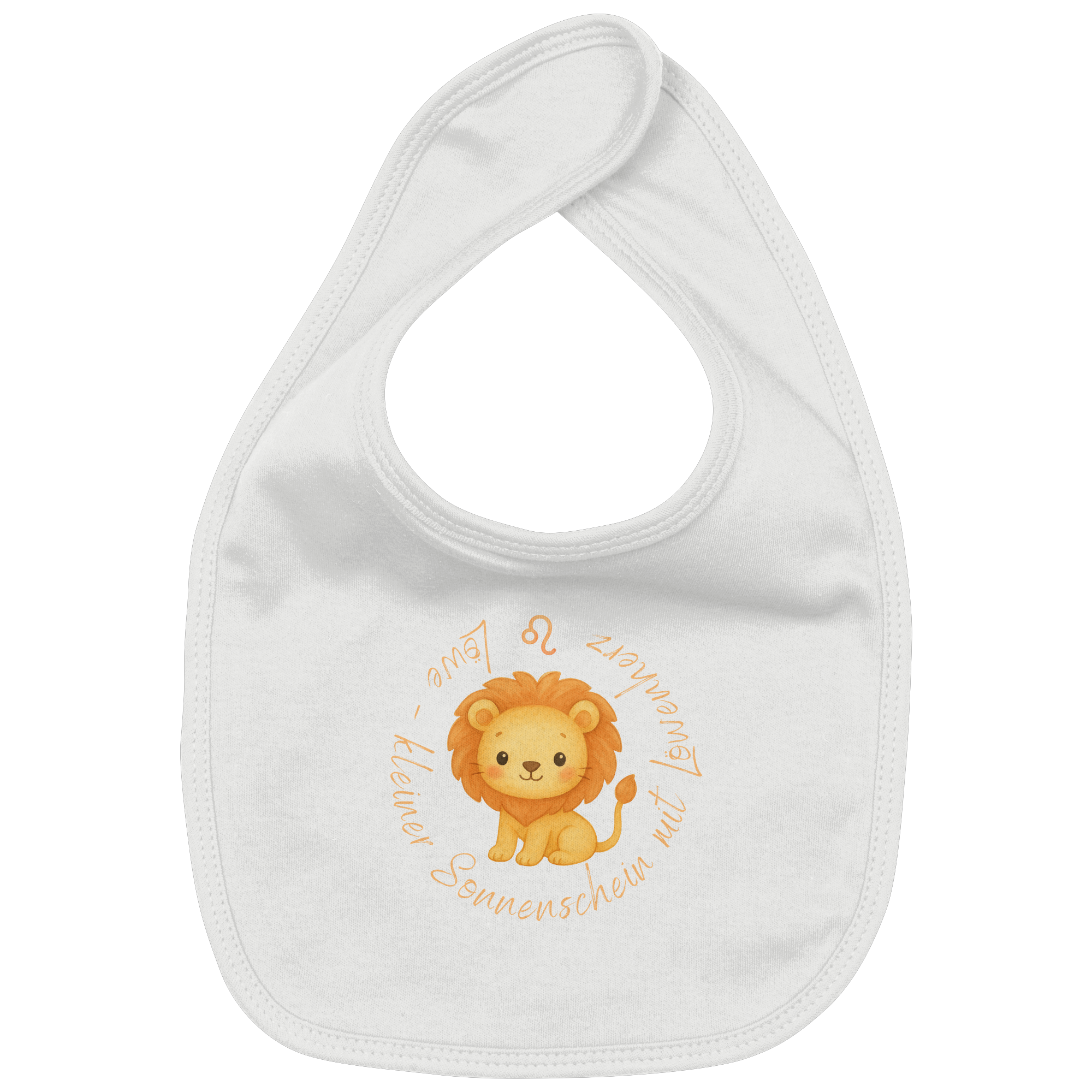 Löwe - Baby Boy - Organic Baby-Lätzchen